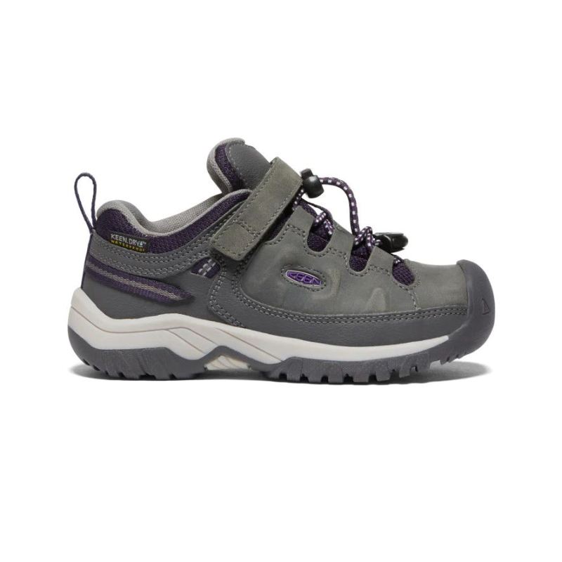 Neu Eingetroffen Keen Targhee Waterproof Schuhe fur jungere Kinder-Magnet/Tillandsia Purple