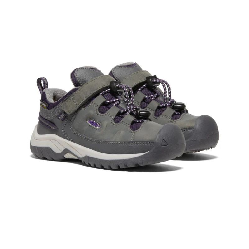 Neu Eingetroffen Keen Targhee Waterproof Schuhe fur jungere Kinder-Magnet/Tillandsia Purple