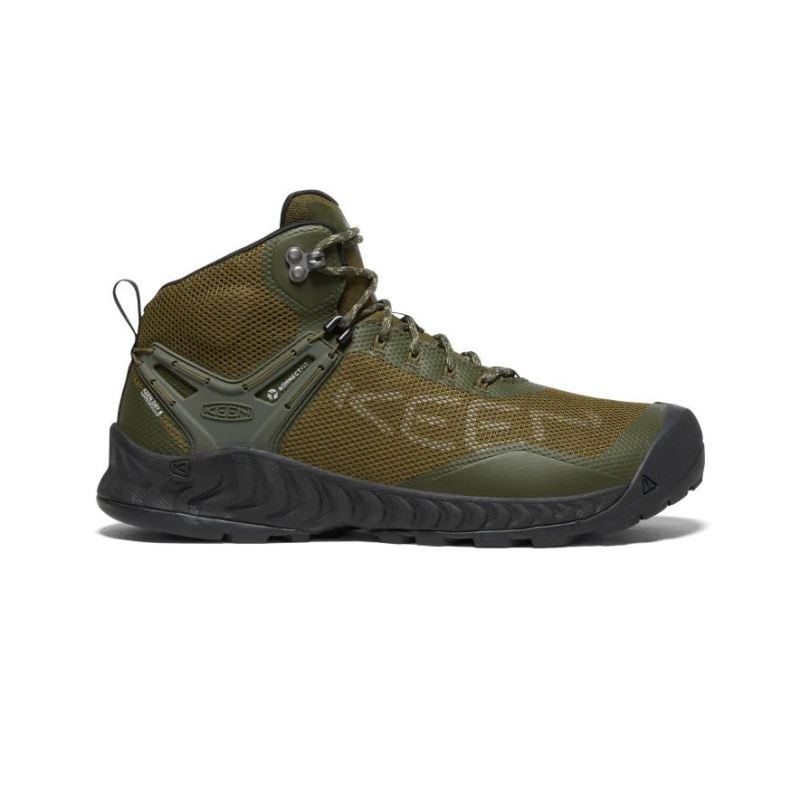 Neu Eingetroffen Keen NXIS EVO Waterproof Mid fur Herren-Forest Night/Dark Olive