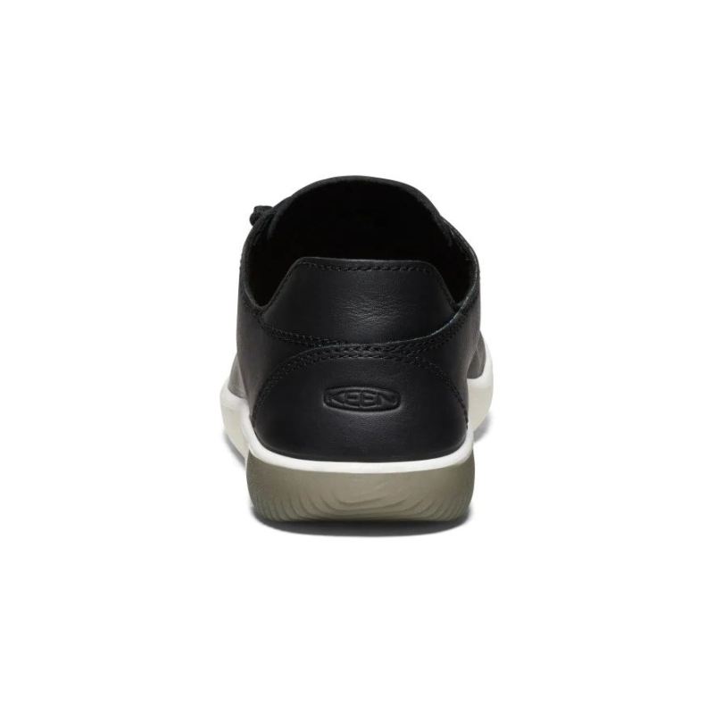 Neu Eingetroffen Keen KNX ungefutterte Ledersneaker fur Damen-Black/Star White
