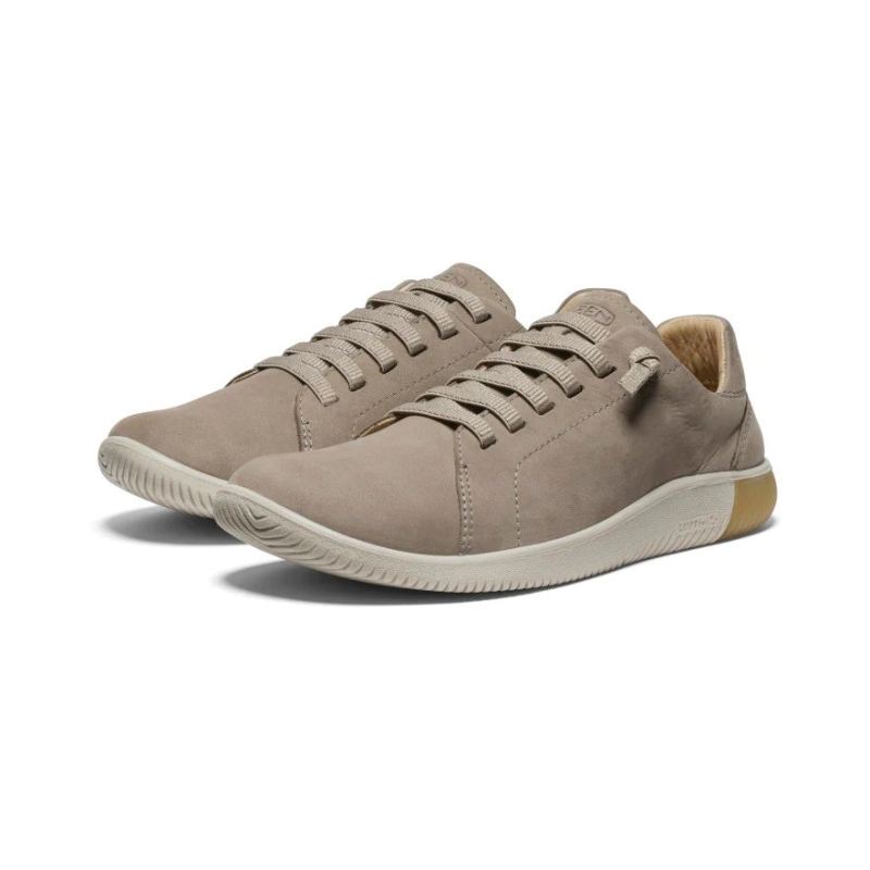 Neu Eingetroffen Keen KNX Ledersneaker fur Herren-Brindle/Plaza Taupe