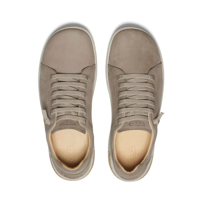 Neu Eingetroffen Keen KNX Ledersneaker fur Herren-Brindle/Plaza Taupe