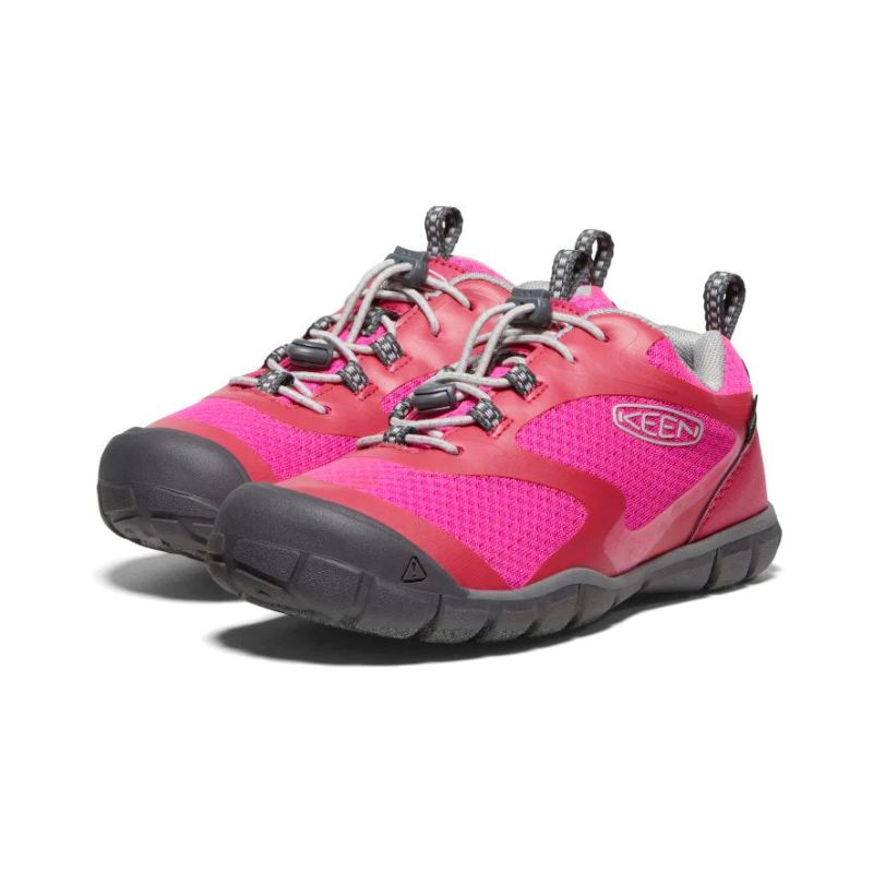 Neu Eingetroffen Keen Tread Rover Waterproof Sneaker fur Jugendliche-Jazzy/Fuchsia Purple