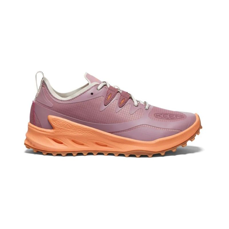 Neu Eingetroffen Keen Zionic Speed Hiking Schuh fur Damen-Nostalgia Rose/Tangerine