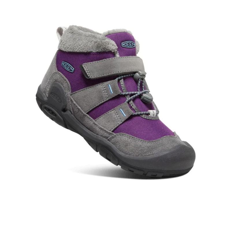 Neu Eingetroffen Keen Knotch Chukka fur Jugendliche-Steel Grey/Charisma