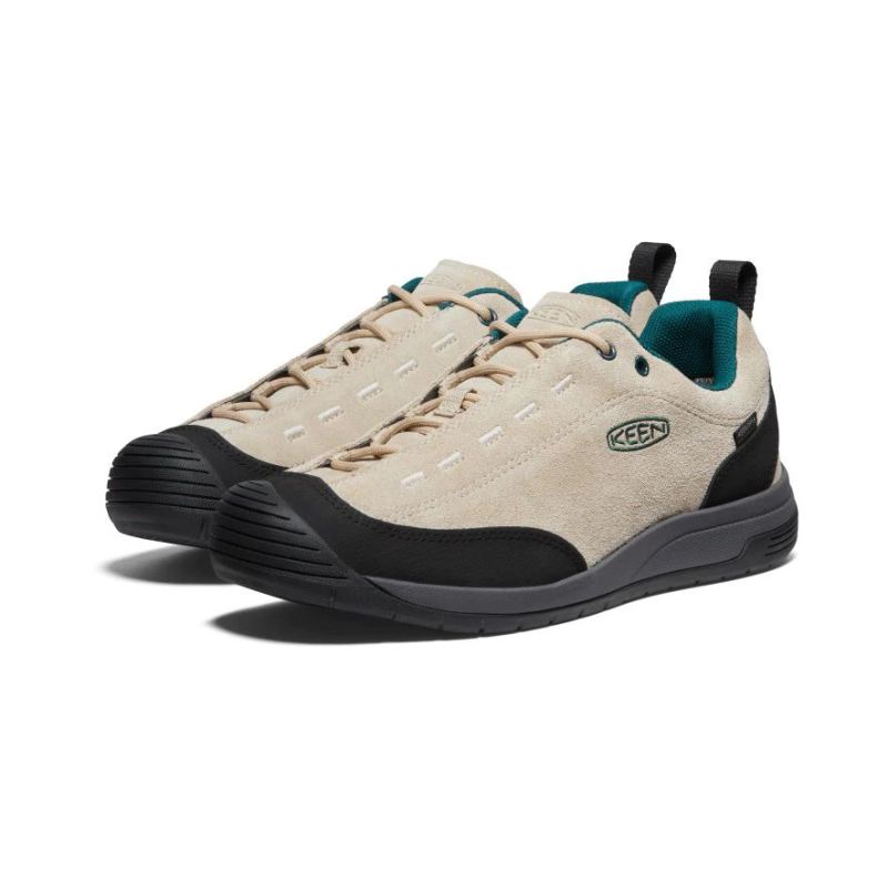 Neu Eingetroffen Keen Jasper II Waterproof Wildleder Sneaker fur Herren-Safari/Sea Moss