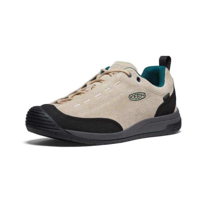 Neu Eingetroffen Keen Jasper II Waterproof Wildleder Sneaker fur Herren-Safari/Sea Moss