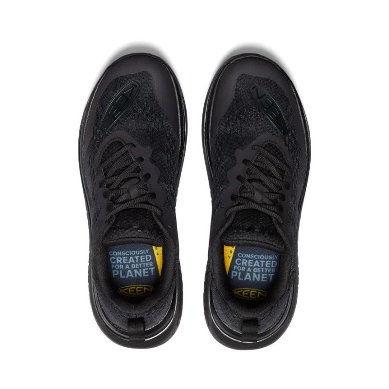 Neu Eingetroffen Keen WK400 Walkingschuh fur Herren-Triple Black