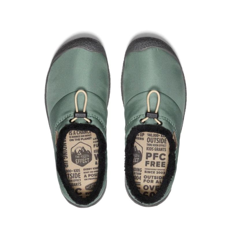 Neu Eingetroffen Keen Howser III Slide fur Damen-Dark Forest/Black