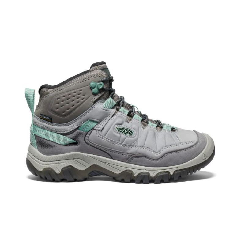 Neu Eingetroffen Keen Targhee IV Waterproof Wanderstiefel fur Damen-Alloy/Granite Green Neu Eingetroffen Keen Targhee IV Waterproof Wanderstiefel fur Damen-Alloy/Granite Green