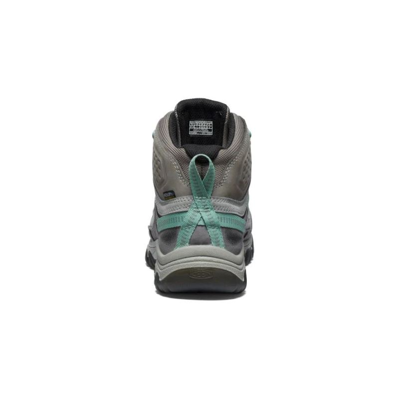 Neu Eingetroffen Keen Targhee IV Waterproof Wanderstiefel fur Damen-Alloy/Granite Green