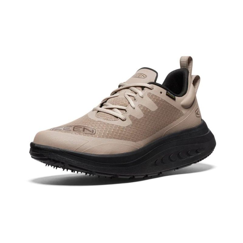 Neu Eingetroffen Keen WK400 Waterproof Walking Schuhe fur Herren-Timberwolf/Black