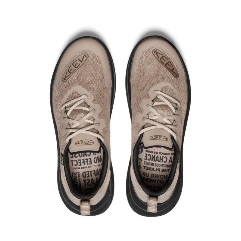 Neu Eingetroffen Keen WK400 Waterproof Walking Schuhe fur Herren-Timberwolf/Black