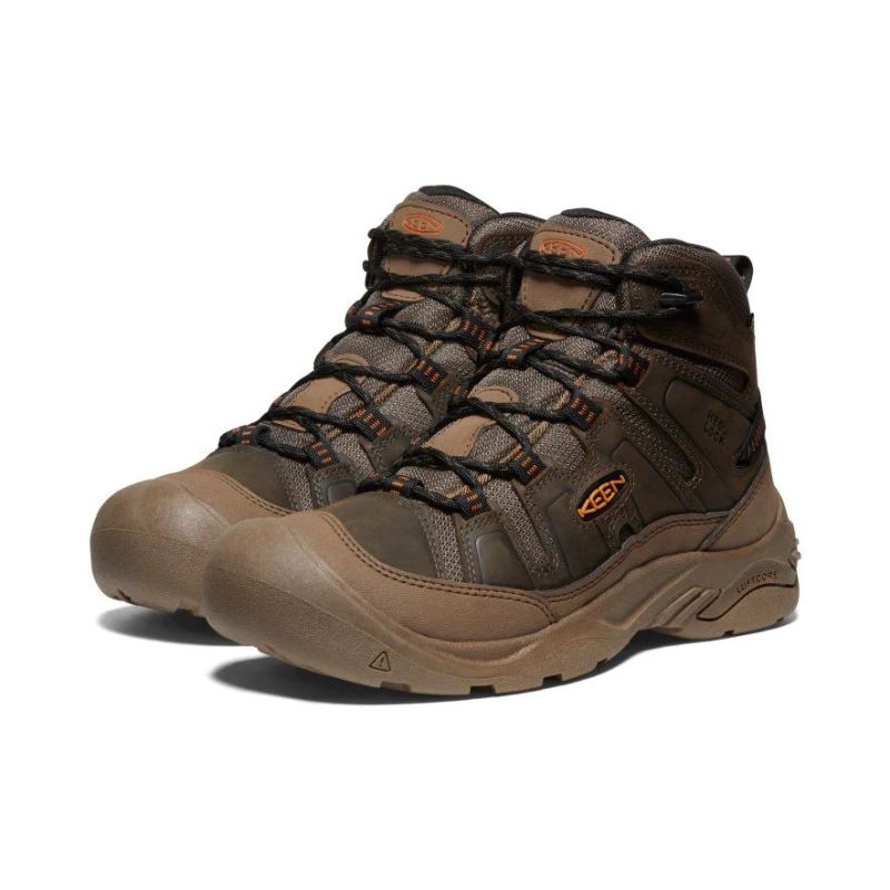 Neu Eingetroffen Keen Circadia Waterproof Wanderstiefel fur Herren-Canteen/Curry