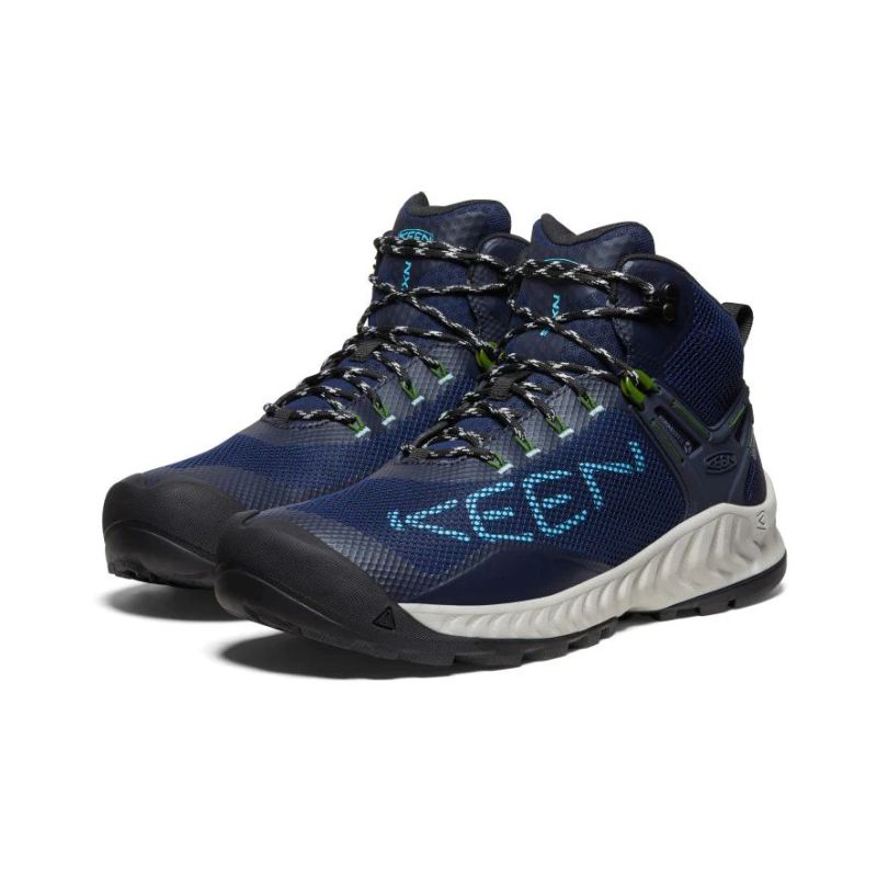Neu Eingetroffen Keen NXIS EVO Waterproof Mid fur Herren-Naval Academy/Ipanema