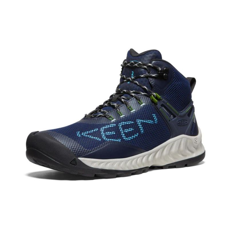 Neu Eingetroffen Keen NXIS EVO Waterproof Mid fur Herren-Naval Academy/Ipanema