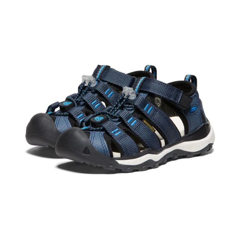 Neu Eingetroffen Keen Newport Neo H2 Sandale fur jungere Kinder-Blue Nights/Brilliant Blue