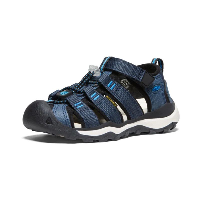 Neu Eingetroffen Keen Newport Neo H2 Sandale fur jungere Kinder-Blue Nights/Brilliant Blue
