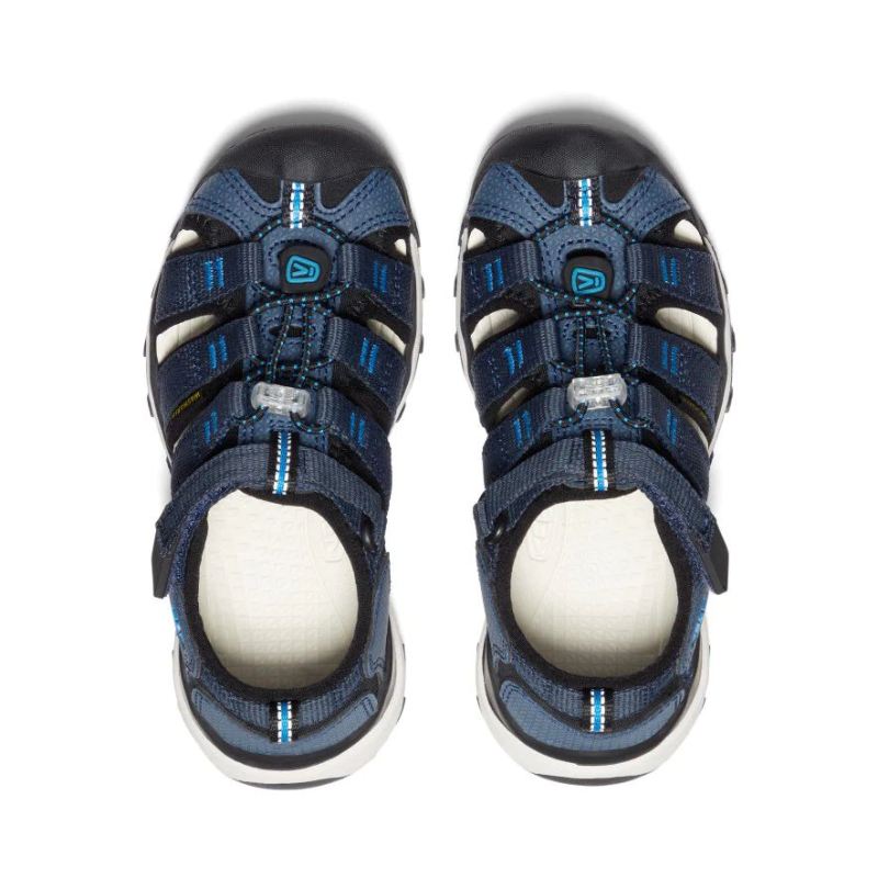 Neu Eingetroffen Keen Newport Neo H2 Sandale fur jungere Kinder-Blue Nights/Brilliant Blue