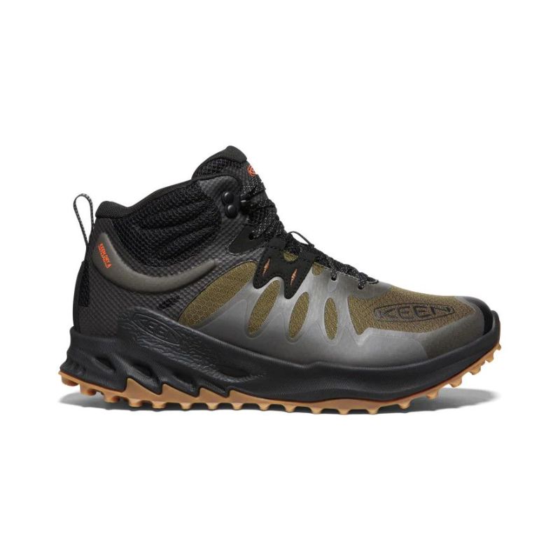 Neu Eingetroffen Keen Zionic Waterproof Wanderstiefel fur Herren-Dark Olive/Scarlet Ibis Neu Eingetroffen Keen Zionic Waterproof Wanderstiefel fur Herren-Dark Olive/Scarlet Ibis