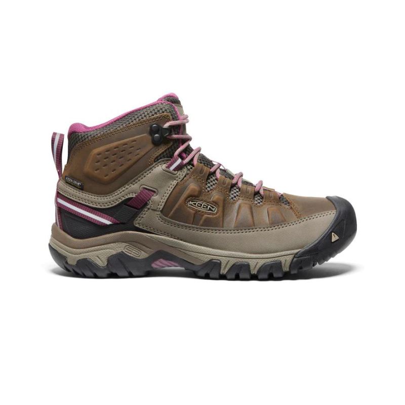Neu Eingetroffen Keen Targhee III Waterproof Wanderstiefel fur Damen-Weiss/Boysenberry Neu Eingetroffen Keen Targhee III Waterproof Wanderstiefel fur Damen-Weiss/Boysenberry