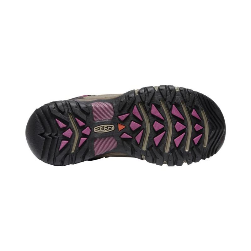 Neu Eingetroffen Keen Targhee III Waterproof Wanderstiefel fur Damen-Weiss/Boysenberry