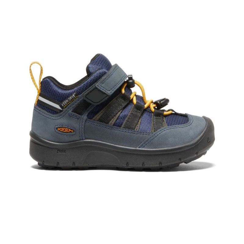 Neu Eingetroffen Keen Hikeport II Waterproof Sneaker fur jungere Kinder-Blue Nights/Sunflower