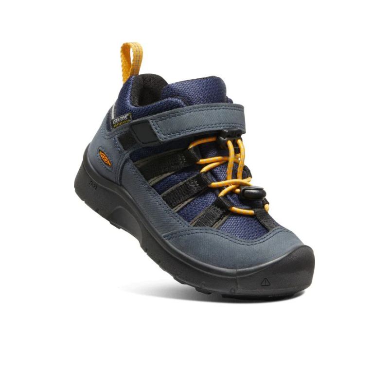 Neu Eingetroffen Keen Hikeport II Waterproof Sneaker fur jungere Kinder-Blue Nights/Sunflower
