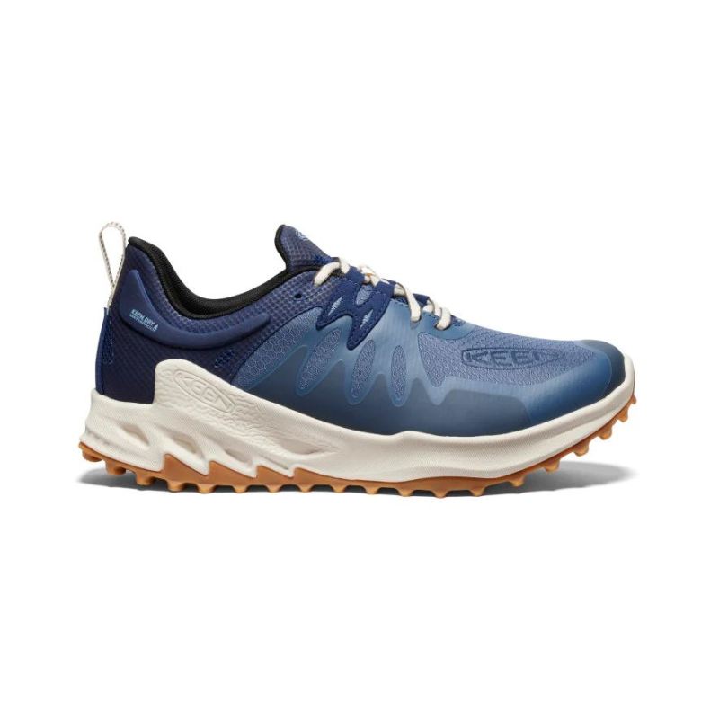 Neu Eingetroffen Keen Zionic Waterproof Wanderschuhe fur Herren-Vintage Indigo/Faded Denim