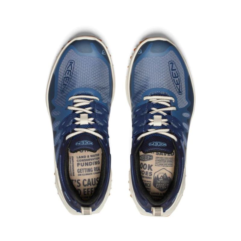 Neu Eingetroffen Keen Zionic Waterproof Wanderschuhe fur Herren-Vintage Indigo/Faded Denim