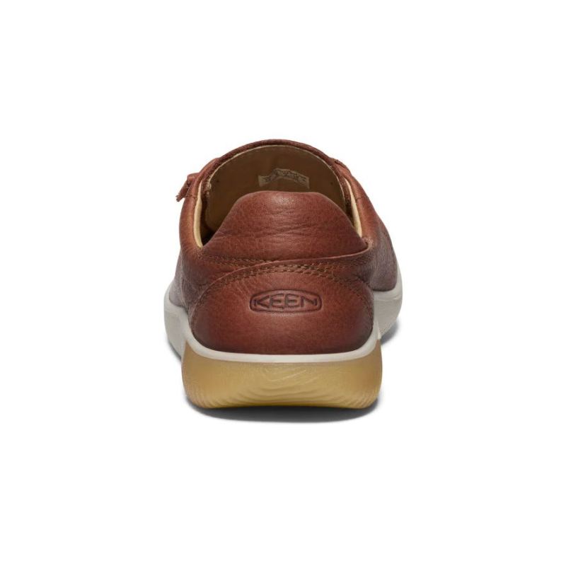 Neu Eingetroffen Keen KNX Ledersneaker fur Herren-Tortoise Shell/Plaza Taupe