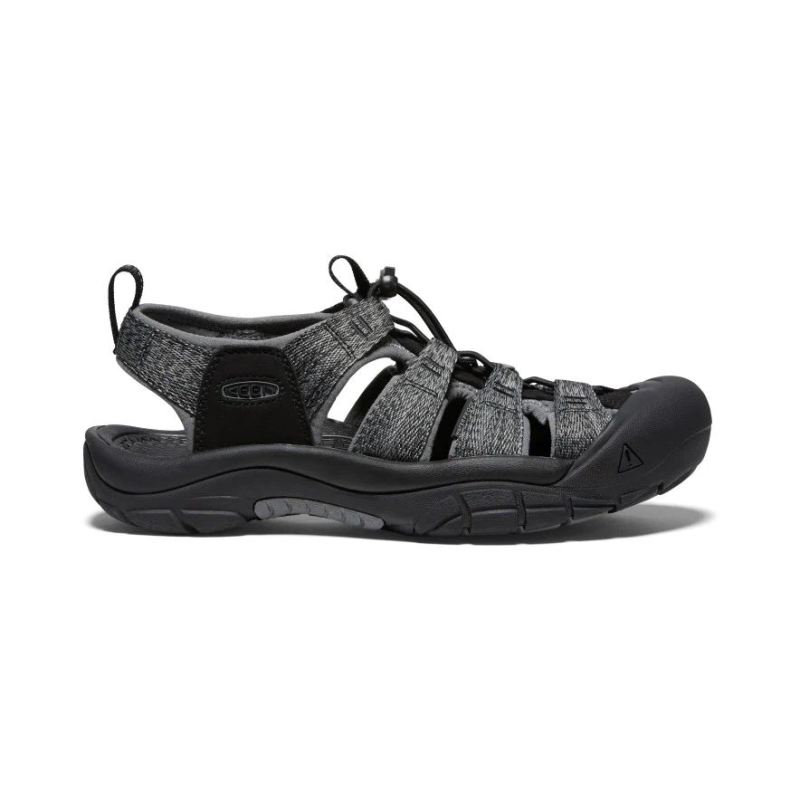 Neu Eingetroffen Keen Newport H2 fur Herren-Black/Steel Grey