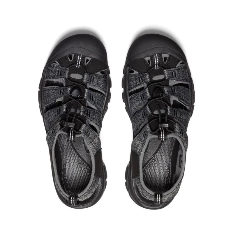 Neu Eingetroffen Keen Newport H2 fur Herren-Black/Steel Grey