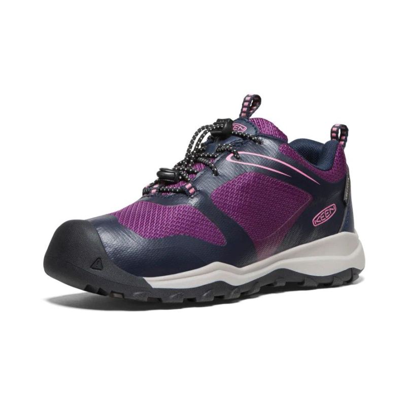 Neu Eingetroffen Keen Wanduro Waterproof Schuhe fur Jugendliche-Sky Captain/Charisma