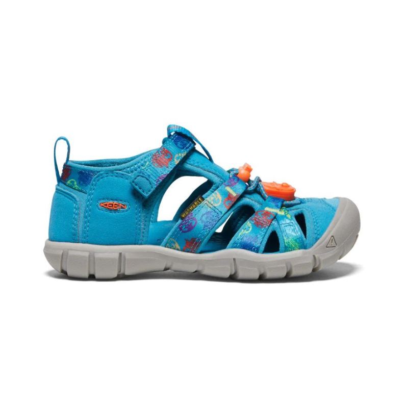 Neu Eingetroffen Keen Little Kids' Seacamp II CNX Sandal x Smokey Bear-Smokey Bear/Fjord Blue Neu Eingetroffen Keen Little Kids' Seacamp II CNX Sandal x Smokey Bear-Smokey Bear/Fjord Blue