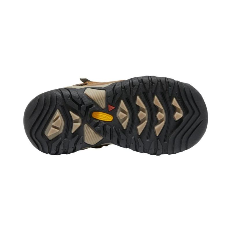 Neu Eingetroffen Keen Ridge Flex Waterproof Stiefel fur jungere Kinder-Bison/Red Carpet
