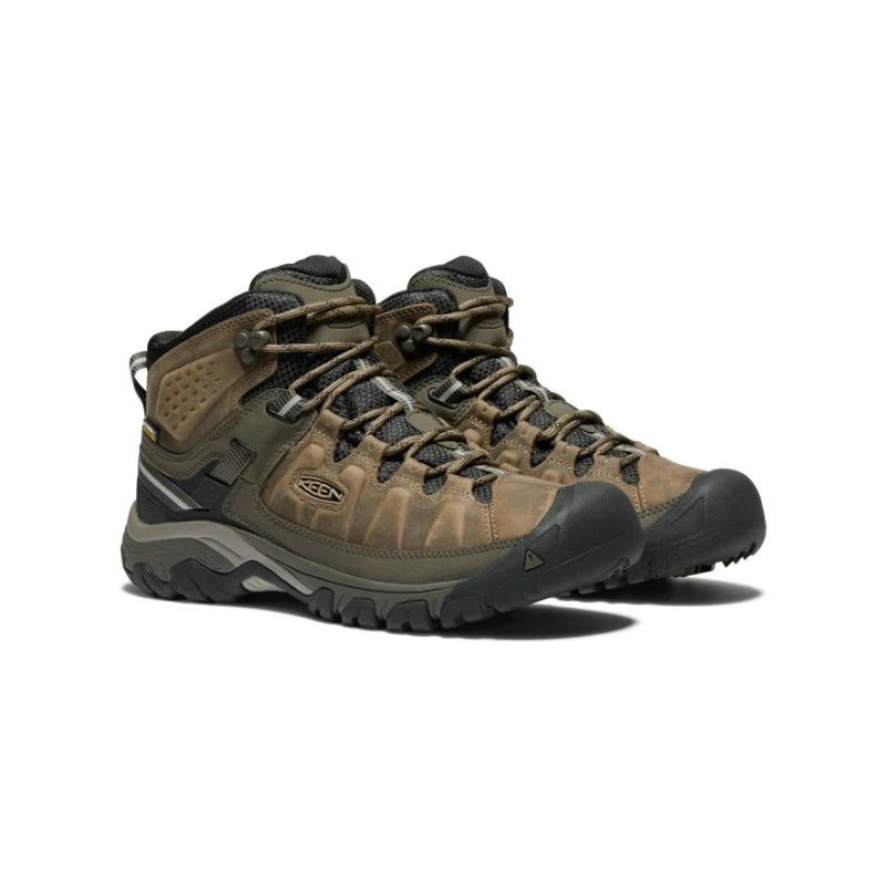 Neu Eingetroffen Keen Targhee III Waterproof Wanderstiefel fur Herren-Bungee Cord/Black