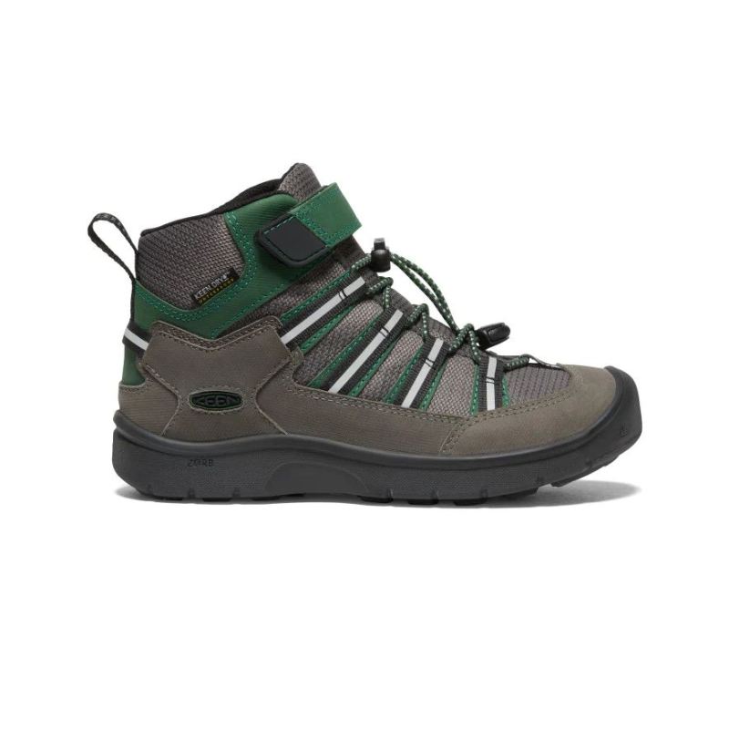 Neu Eingetroffen Keen Hikeport II Waterproof Sport Sneakerstiefel fur Jugendliche-Magnet/Greener Pastures
