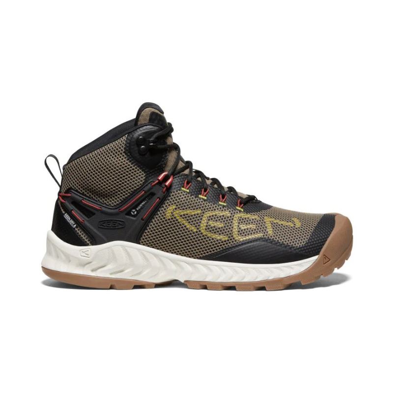 Neu Eingetroffen Keen NXIS EVO Waterproof Mid fur Herren-Brindle/Citronelle