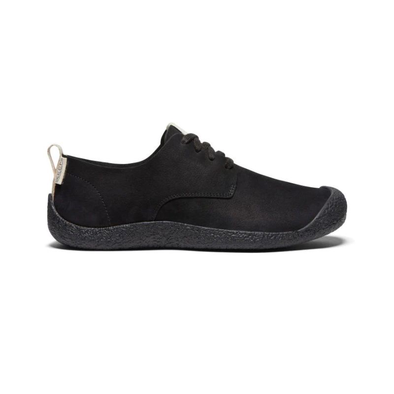 Neu Eingetroffen Keen Mosey Derby Lederschuhe fur Herren-Black/Black