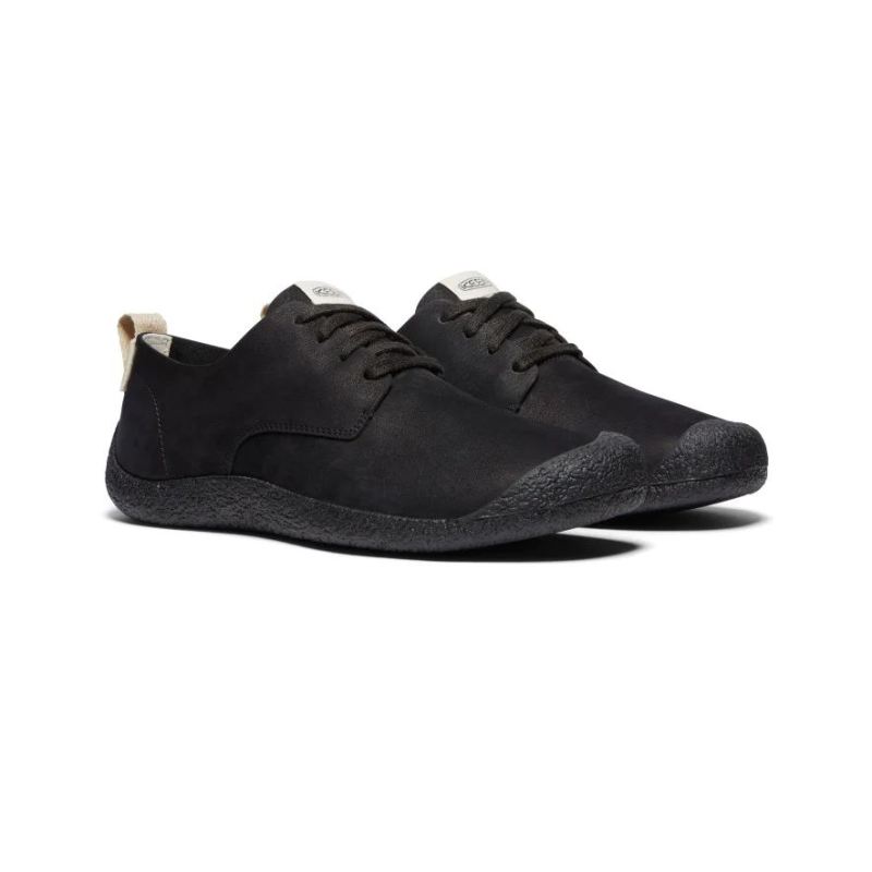 Neu Eingetroffen Keen Mosey Derby Lederschuhe fur Herren-Black/Black