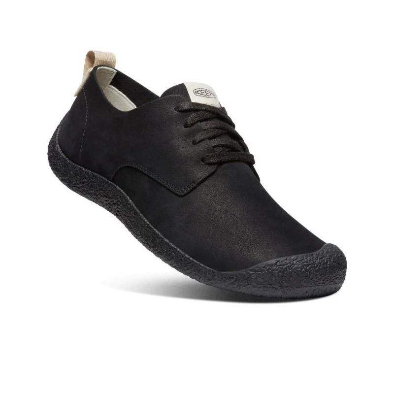 Neu Eingetroffen Keen Mosey Derby Lederschuhe fur Herren-Black/Black