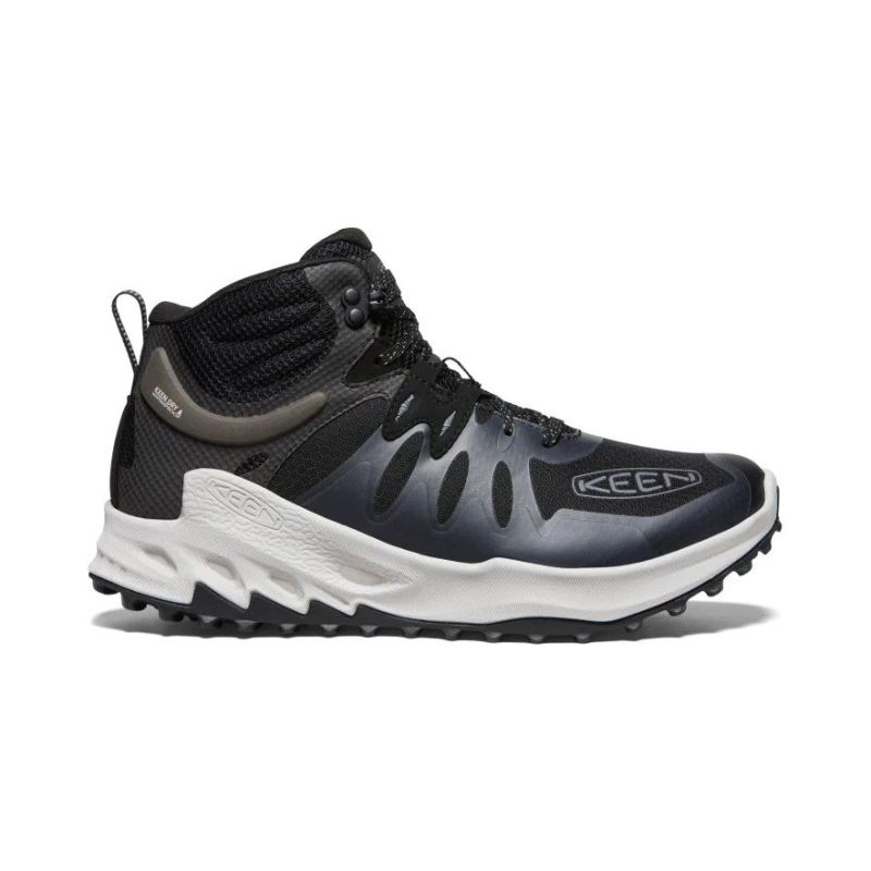Neu Eingetroffen Keen Zionic Waterproof Wanderstiefel fur Herren-Black/Steel Grey
