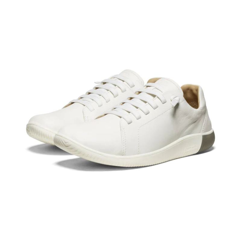 Neu Eingetroffen Keen KNX Ledersneaker fur Herren-Star White/Star White