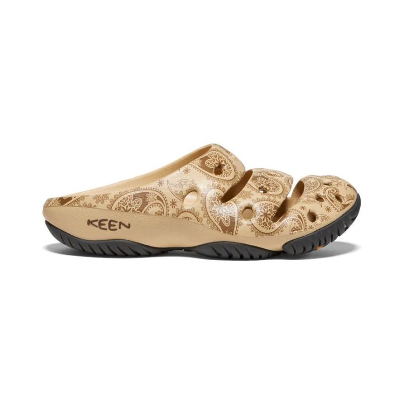 Neu Eingetroffen Keen Yogui Arts Clog x THC fur Herren-Caffe Latte Paisley