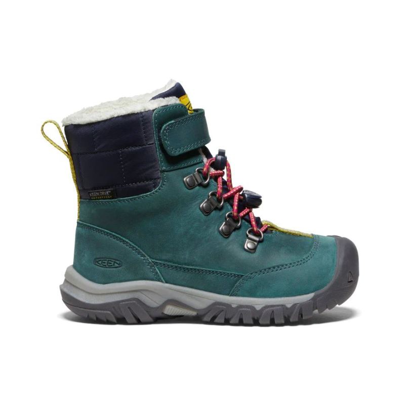 Neu Eingetroffen Keen Kanibou Waterproof Winterstiefel fur jungere Kinder-Deep Lagoon/Jazzy Neu Eingetroffen Keen Kanibou Waterproof Winterstiefel fur jungere Kinder-Deep Lagoon/Jazzy