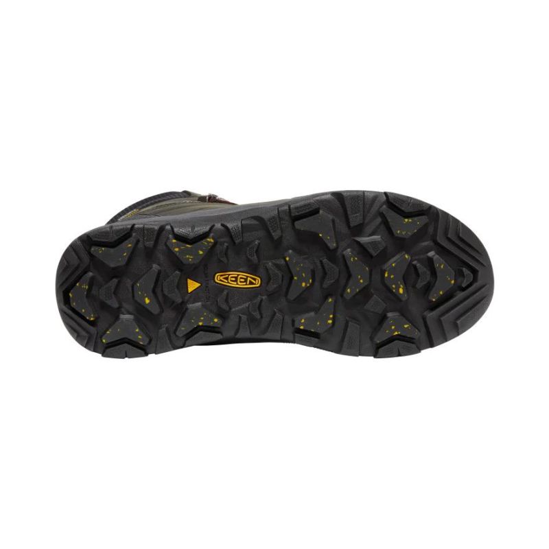 Neu Eingetroffen Keen Revel IV High Polar Waterproof Wanderstiefel fur Herren-Magnet/Red Carpet