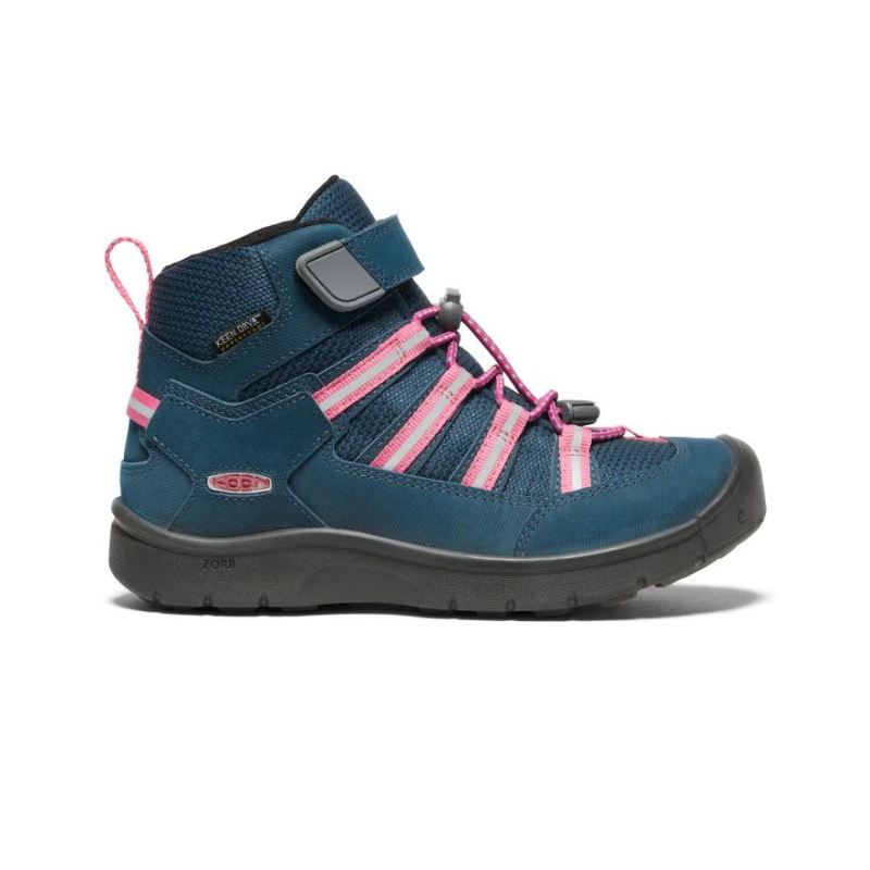 Neu Eingetroffen Keen Hikeport II Waterproof Sport Sneakerstiefel fur Jugendliche-Blue Wing Teal/Fruit Dove Neu Eingetroffen Keen Hikeport II Waterproof Sport Sneakerstiefel fur Jugendliche-Blue Wing Teal/Fruit Dove