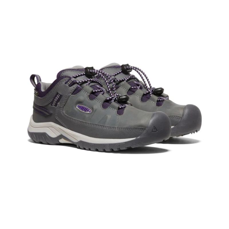 Neu Eingetroffen Keen Targhee Waterproof Schuhe fur Jugendliche-Magnet/Tillandsia Purple