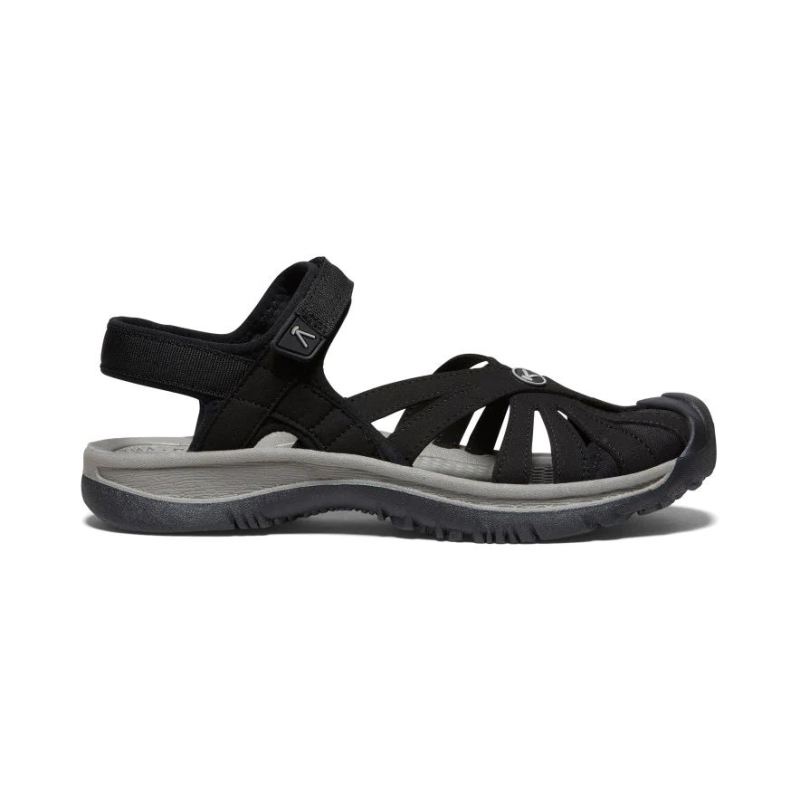 Neu Eingetroffen Keen Rose Sandale fur Damen-Black/Neutral Gray Neu Eingetroffen Keen Rose Sandale fur Damen-Black/Neutral Gray